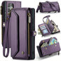 for iPhone Air/17/17 Pro/17 ProMax Case Wallet RFID Blocking with 7-Card Holder Zipper Bills,Wristlet Shoulder Strap Wallet Case