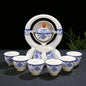 BloomBrew™ – Rotating Ceramic Tea Set for Effortless Elegance 🍵