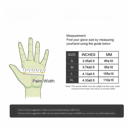 Black Nitrile Disposable Gloves 100/50/20PCS | Thickened Waterproof for Cleaning, Hairdressing, Dishwashing, Tattoo | Non-Slip &